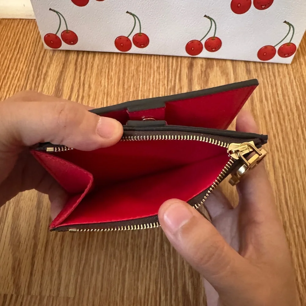 ❌SOLD❌ NWT Louis Vuitton X Takashi Murakami Cherry Lisa Wallet - Picture 14 of 15